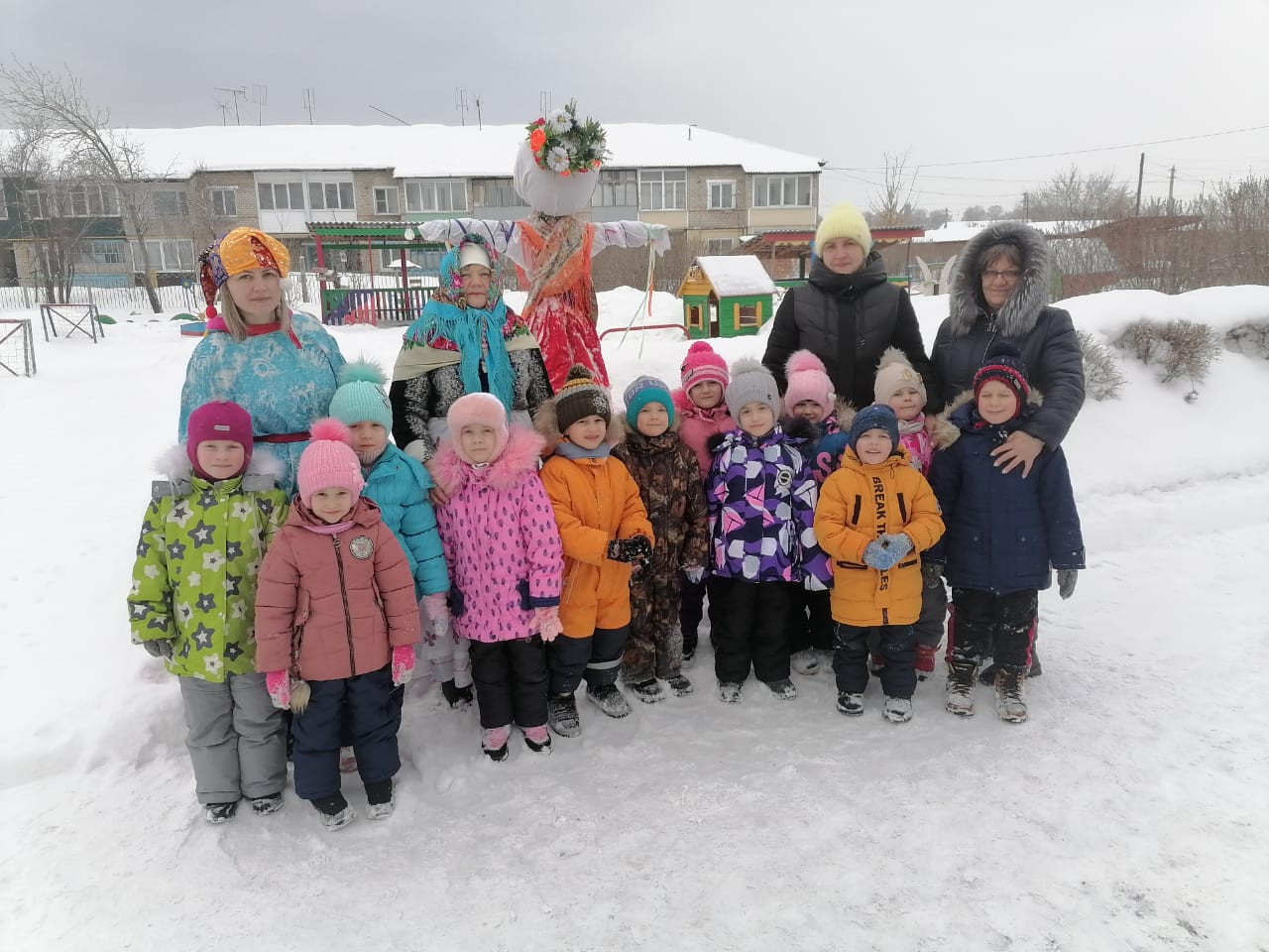 Масленица в детском саду.